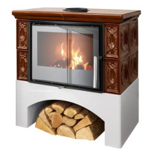 Kachlová kamna ABX Panonie exklusive, Hnědá